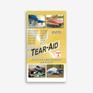 Pack Tear-Aid Type A pour la réparation de tissus sauf vinyls et PVC - TA-A-PK