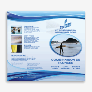 Tear-Aid Pack de réparation pour néoprène et combinaisons de plongée TA-RP-09