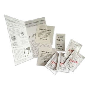 Contenu du kit de camping et caravaning de Tear-Aid - TA-RP-02